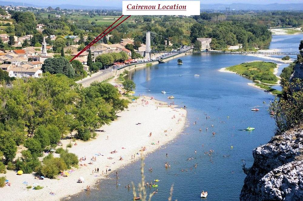 דירות Saint-Martin-dʼArdèche Cairenou Location מראה חיצוני תמונה
